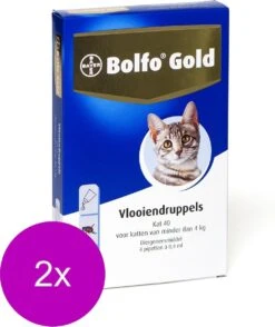 Bolfo Gold Kat 40 - Anti Vlooienmiddel - 2 X 4 Stuks 0 - 4 Kg 7 Bolfo Gold Kat 40 - Anti Vlooienmiddel - 2 X 4 Stuks 0 - 4 Kg -Kattenbenodigdheden 1008x1200