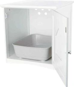 Trixie Kattenmand Huis Wit - 51X49X51 CM
