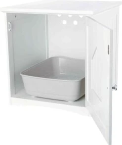 Trixie Kattenmand Huis Wit - 51X49X51 CM -Kattenbenodigdheden 1013x1200 2