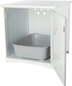 Trixie Kattenmand Huis Wit - 51X49X51 CM -Kattenbenodigdheden 1014x1200 2