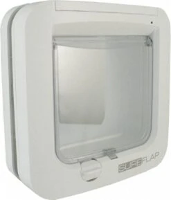 Sureflap Dierenluik Microchip S - Kattenluik - 20x20x7 Cm Wit -Kattenbenodigdheden 1024x1200