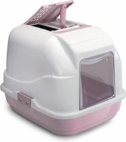 Imac Easy Cat - Roze - Kattenbak - 40,5 X 50 X 41 Cm -Kattenbenodigdheden 1064x1200 2
