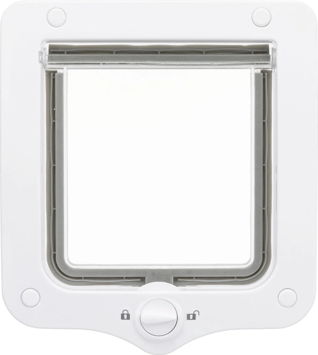 Trixie 2-weg Kattenluik Wit 5 Trixie 2-weg Kattenluik Wit - Afbeelding 3