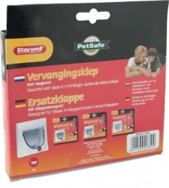 Petsafe Staywell Vervangingsklep Met Magneet - Kattenluik -Kattenbenodigdheden 1078x1200 1