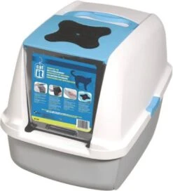 Catit Kattenbak - Grijs/Wit - 57 X 47 X 39 Cm 9 Catit Kattenbak - Grijs/Wit - 57 X 47 X 39 Cm -Kattenbenodigdheden 1088x1200