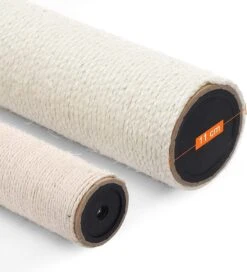 Songmics PCT01M Krabpaal Met XXL-uitkijkplatform, Liggend Hol, Grote Knuffelgrot, Verstelbare Elementen, Extra Dikke Stammen Volledig Gewikkeld In Sisal, Stabiel, Beige -Kattenbenodigdheden 1089x1200 2