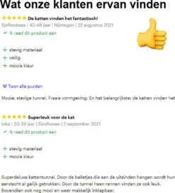 SODEAL Kattentunnel - Katten Huis - Tunnel Kat - Cat House - Kattenmand - Katten Tunnel -Kattenbenodigdheden 1089x1200 6