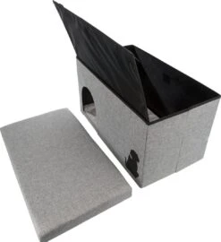 Trixie Kattenhuis Kimy Grijs 70X40X40 CM 19 Trixie Kattenhuis Kimy Grijs 70X40X40 CM -Kattenbenodigdheden 1097x1200 3