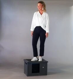 RHRQuality Kattenhuis Voor Binnen En Buiten Kattenhok Villa De Luxe Grijs 21 RHRQuality Kattenhuis Voor Binnen En Buiten Kattenhok Villa De Luxe Grijs -Kattenbenodigdheden 1104x1200 4