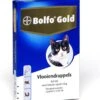 Bayer Bolfo Gold 80 Anti Vlooienmiddel - Kat - >4 Kg - 2 Pipetten -Kattenbenodigdheden 1107x1200