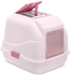 Imac Easy Cat - Roze - Kattenbak - 40,5 X 50 X 41 Cm -Kattenbenodigdheden 1129x1200 1