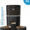 Pretty Paws QQ003 - Wifi Voermachine - Dubbele Voerbakjes - Zwart - Kat - 6L 2 Pretty Paws QQ003 - Wifi Voermachine - Dubbele Voerbakjes - Zwart - Kat - 6L -Kattenbenodigdheden 1138x1200
