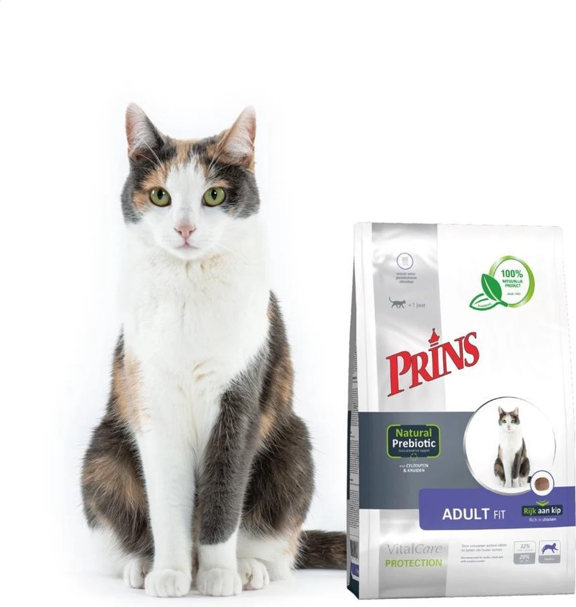 Prins VitalCare Protection Adult Fit Kattenvoer 5 Kg 4 Prins VitalCare Protection Adult Fit Kattenvoer 5 Kg - Afbeelding 2