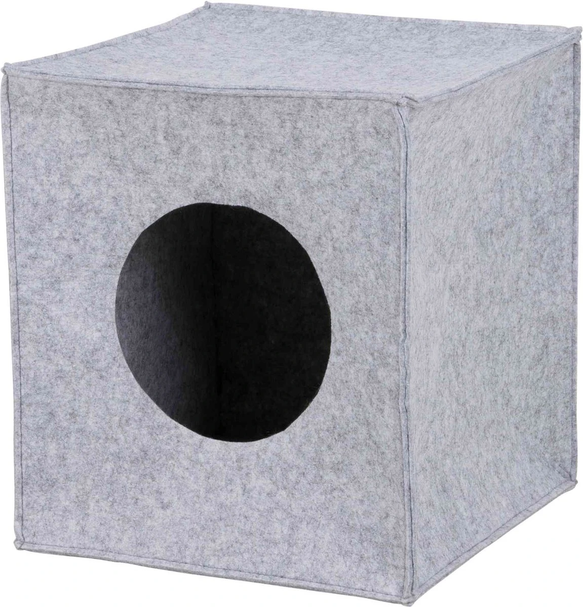 Trixie Kattenmand Iglo Anton Grijs - 33X33X37 CM 3 Trixie Kattenmand Iglo Anton Grijs - 33X33X37 CM