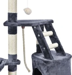 Merkloos Katten Krabpaal Buffy - 118 X 50 X 40 Cm - Grijs 10 Merkloos Katten Krabpaal Buffy - 118 X 50 X 40 Cm - Grijs -Kattenbenodigdheden 1154x1200 4