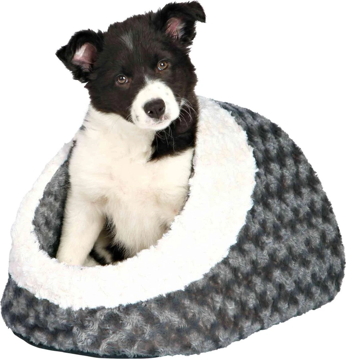 Trixie Kattenmand Iglo Kaline Grijs / Creme - 41X35X26 CM 5 Trixie Kattenmand Iglo Kaline Grijs / Creme - 41X35X26 CM - Afbeelding 3