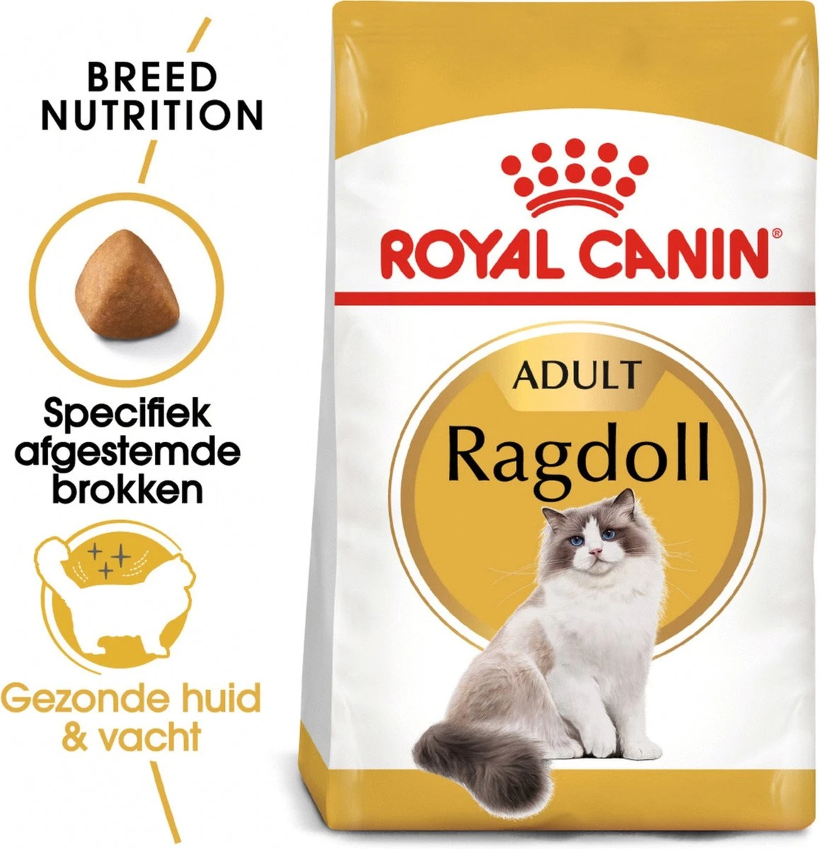 Royal Canin Ragdoll Adult - Kattenvoer - 2 Kg 4 Royal Canin Ragdoll Adult - Kattenvoer - 2 Kg - Afbeelding 2