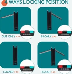 Nobleza Kattenluik Met Tunnel - 4 Vergrendelingsstanden - Weerbestendig - Binnen En Buiten - 28.5 X 25 Cm - Maat XL - Zwart 15 Nobleza Kattenluik Met Tunnel - 4 Vergrendelingsstanden - Weerbestendig - Binnen En Buiten - 28.5 X 25 Cm - Maat XL - Zwart -Kattenbenodigdheden 1161x1200 5