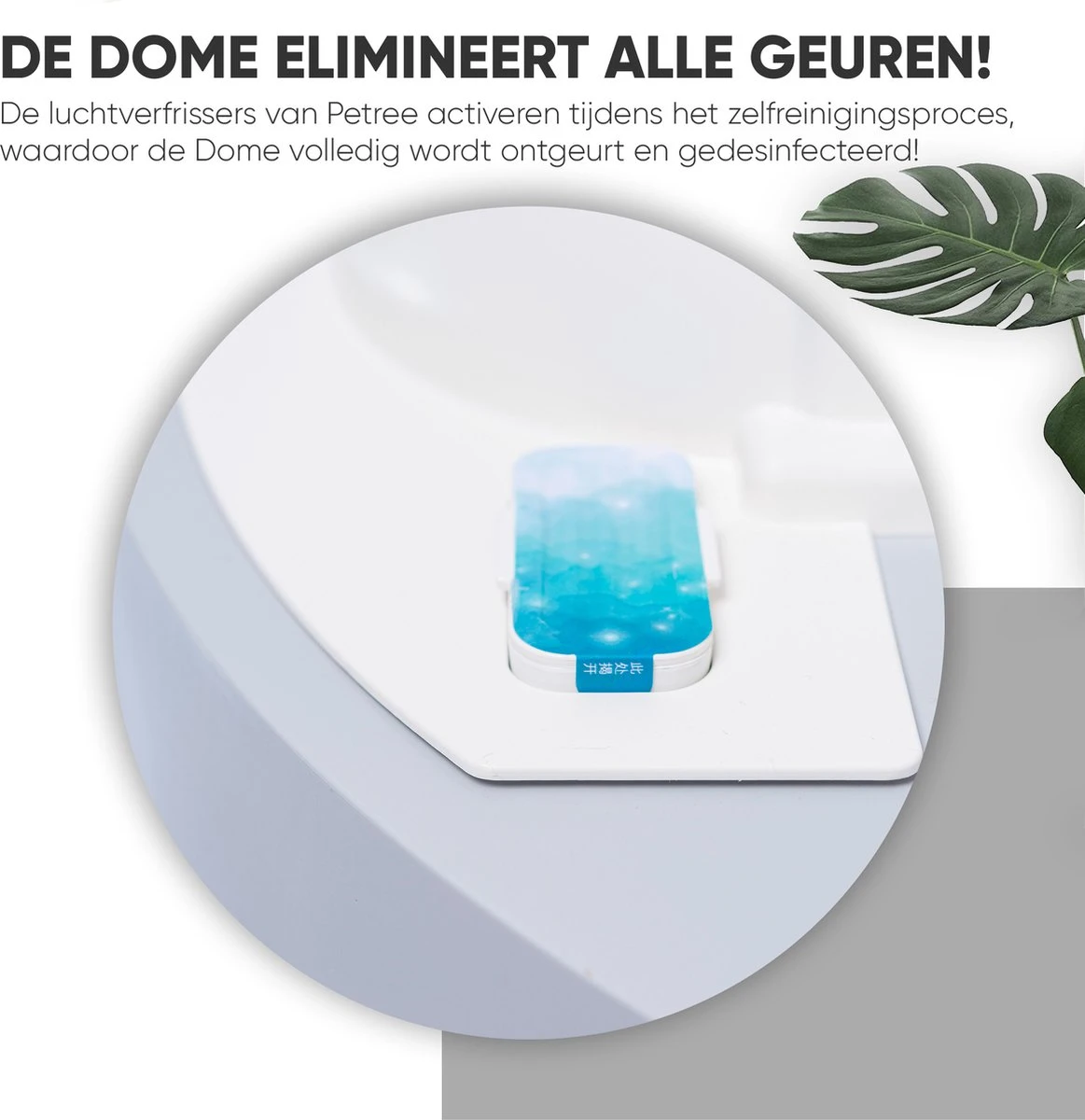 Petree Dome- Zelfreinigende Kattenbak - Automatisch - Katten - Anti-geur - 60 X 35 X 60 Cm 5 Petree Dome- Zelfreinigende Kattenbak - Automatisch - Katten - Anti-geur - 60 X 35 X 60 Cm - Afbeelding 3