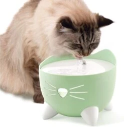 Catit Pixi Fountain - Kattendrinkbak - 20x20x16 Cm Groen -Kattenbenodigdheden 1167x1200 4