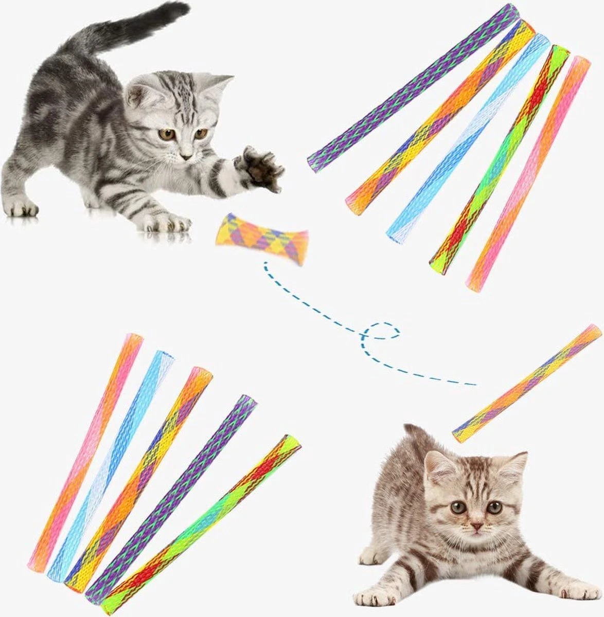 Katten Boinks Springveren (10 Stuks) - Kattenspeelgoed – Kattenspeeltjes - Speelgoed Voor Katten Veertjes - Kitten Speeltjes Springveertjes – Kattenveertjes - Kat Speeltje Springveer | Diverse Kleuren 3 Katten Boinks Springveren (10 Stuks) - Kattenspeelgoed – Kattenspeeltjes - Speelgoed Voor Katten Veertjes - Kitten Speeltjes Springveertjes – Kattenveertjes - Kat Speeltje Springveer | Diverse Kleuren