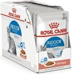 Royal Canin Feline Sterilised Indoor In Gravy 15 Royal Canin Feline Sterilised Indoor In Gravy -Kattenbenodigdheden 1176x1200 1
