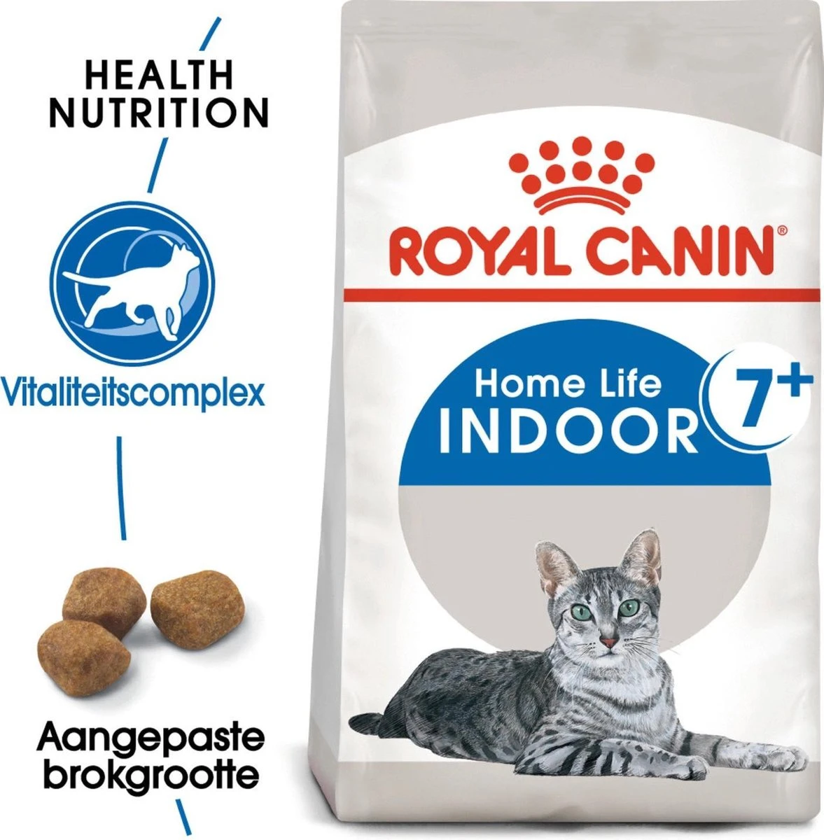 Royal Canin Indoor 7+ - Kattenvoer - 3,5 Kg 4 Royal Canin Indoor 7+ - Kattenvoer - 3,5 Kg - Afbeelding 2