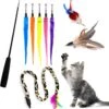 Katten Speeltjes Katten Speelgoed Kattenspeeltjes Katten Hengel Veer Worm Staart Muis Incl. Hengel Kitten – 9 Stuks -Kattenbenodigdheden 1178x1200 9