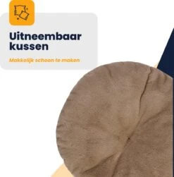 MIRO Katten Huis - Kattenhuizen - Kattenhok - Kattenmand - Dierenhuis - Extra Zacht - Bruin 15 MIRO Katten Huis - Kattenhuizen - Kattenhok - Kattenmand - Dierenhuis - Extra Zacht - Bruin -Kattenbenodigdheden 1183x1200 6