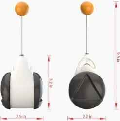 Balance Cat Toy - Katten Speelgoed - Intelligent - Draaiend Balletje Op Wielen - Balletje - Interactief Katten Speeltje - Kitten Bal 10 Balance Cat Toy - Katten Speelgoed - Intelligent - Draaiend Balletje Op Wielen - Balletje - Interactief Katten Speeltje - Kitten Bal -Kattenbenodigdheden 1186x1200 11