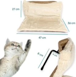 Kattenhangmat - Voor Aan Het Raam - Kattenmand - Raam - Hangmat Kat - Dieren - Kattenbed - Kattenmand - Slaapplek - Ligplaats -Kattenbenodigdheden 1188x1200 11