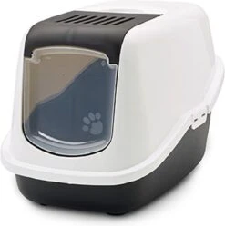 Savic Kattenbak Nestor - Kattenbak - Zwart/Wit - 56 X 39 X 38,5 -Kattenbenodigdheden 1190x1200 6
