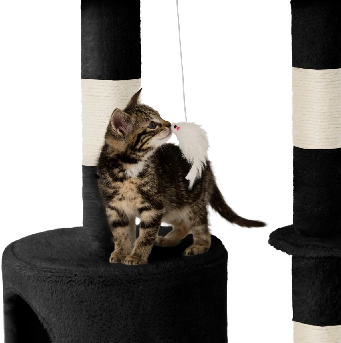 TecTake Dominik Krabpaal - Zwart - 144 Cm 12 TecTake Dominik Krabpaal - Zwart - 144 Cm - Afbeelding 10