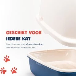 JC Pets Premium Kattenbak Systeem - Inclusief 2.5KG / 4L Kattenbakvulling - Zelfreinigend 20 JC Pets Premium Kattenbak Systeem - Inclusief 2.5KG / 4L Kattenbakvulling - Zelfreinigend -Kattenbenodigdheden 1195x1200 6