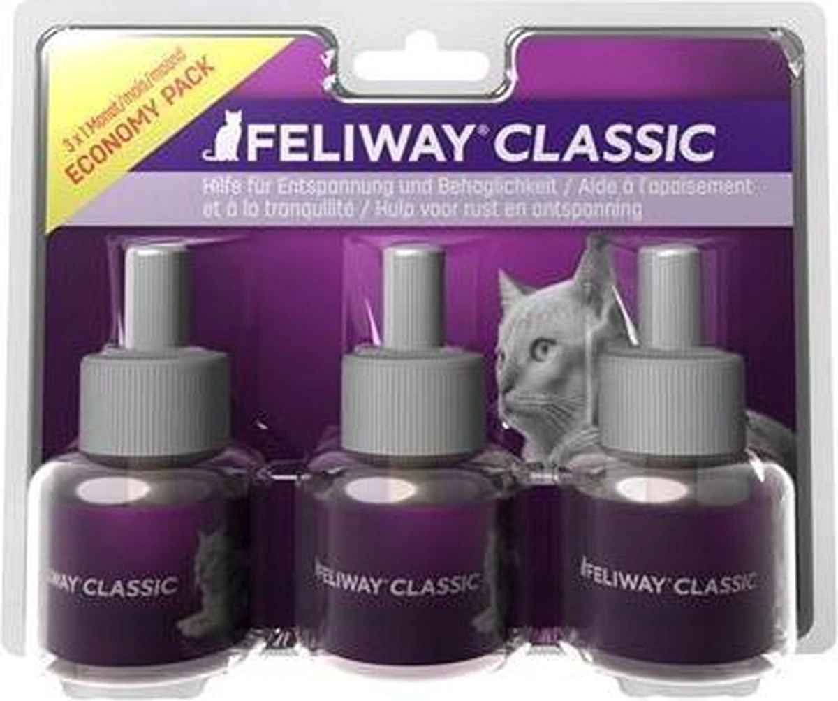 Feliway Classic - Navulling - 3 X 48 Ml - Anti-stress Kat 9 Feliway Classic - Navulling - 3 X 48 Ml - Anti-stress Kat - Afbeelding 7