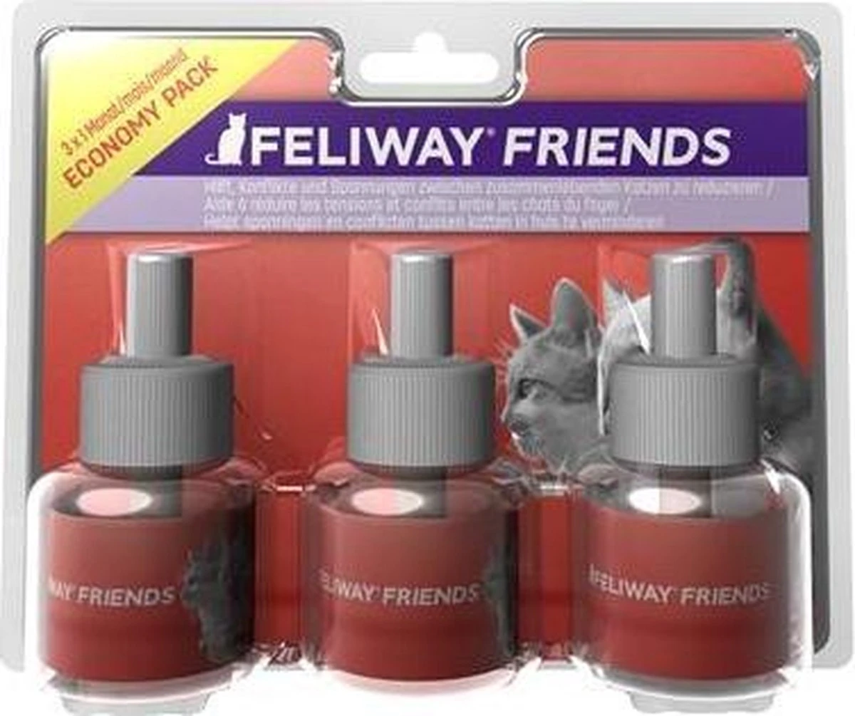 Feliway Friends - Navulling - 1 X 48 Ml - Anti-conflict Voor Katten 14 Feliway Friends - Navulling - 1 X 48 Ml - Anti-conflict Voor Katten - Afbeelding 12