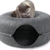Merkloos A.K.A. Kattentunnel En Kattenmand In-1 – Kattenspeelgoed Speeltunnel Kattenhuis – Kattenhol Rond Kattenspeeltjes - Cat Cave Donut - Antraciet Vilt 2 Merkloos A.K.A. Kattentunnel En Kattenmand In-1 – Kattenspeelgoed Speeltunnel Kattenhuis – Kattenhol Rond Kattenspeeltjes - Cat Cave Donut - Antraciet Vilt -Kattenbenodigdheden 1200x1019 10