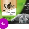Sheba Multipack Mini Filets Chef Pouch - Kattenvoer - 4 X 12x85 G 2 Sheba Multipack Mini Filets Chef Pouch - Kattenvoer - 4 X 12x85 G -Kattenbenodigdheden 1200x1031 1
