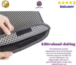 Professionele Kattenbakmat + Cadeau – Schoonloopmat Kattenbak – Katten Grit Opvanger – Dubbele Waterdichte Laag – Uitloopmat Kattenbak – Kattenverzorging – Kattenbak Accessoires - Gritmat – Kat Benodigdheden 14 Professionele Kattenbakmat + Cadeau – Schoonloopmat Kattenbak – Katten Grit Opvanger – Dubbele Waterdichte Laag – Uitloopmat Kattenbak – Kattenverzorging – Kattenbak Accessoires - Gritmat – Kat Benodigdheden -Kattenbenodigdheden 1200x1031 4