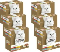Gourmet Gold Luxe Mix - Kattenvoer Natvoer - Vis/Vlees - 48 X 85 G 17 Gourmet Gold Luxe Mix - Kattenvoer Natvoer - Vis/Vlees - 48 X 85 G -Kattenbenodigdheden 1200x1033 1