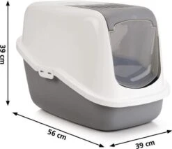 Savic Kattenbak Nestor - Medium -Kattenbenodigdheden 1200x1035