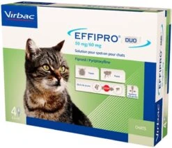 Virbac Effipro DUO Spot-On Kleine Kat (1 T/m 6 Kg) - 4 Pipetten 8 Virbac Effipro DUO Spot-On Kleine Kat (1 T/m 6 Kg) - 4 Pipetten -Kattenbenodigdheden 1200x1037