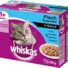 Whiskas 48x85g Ragout Vis - Zalm, Tonijn, Witte Vis -Kattenbenodigdheden 1200x1052