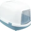 Trixie Kattenbak Primo Xxl Top Met Kap Blauw / Wit - 71X56X47 CM -Kattenbenodigdheden 1200x1058 2