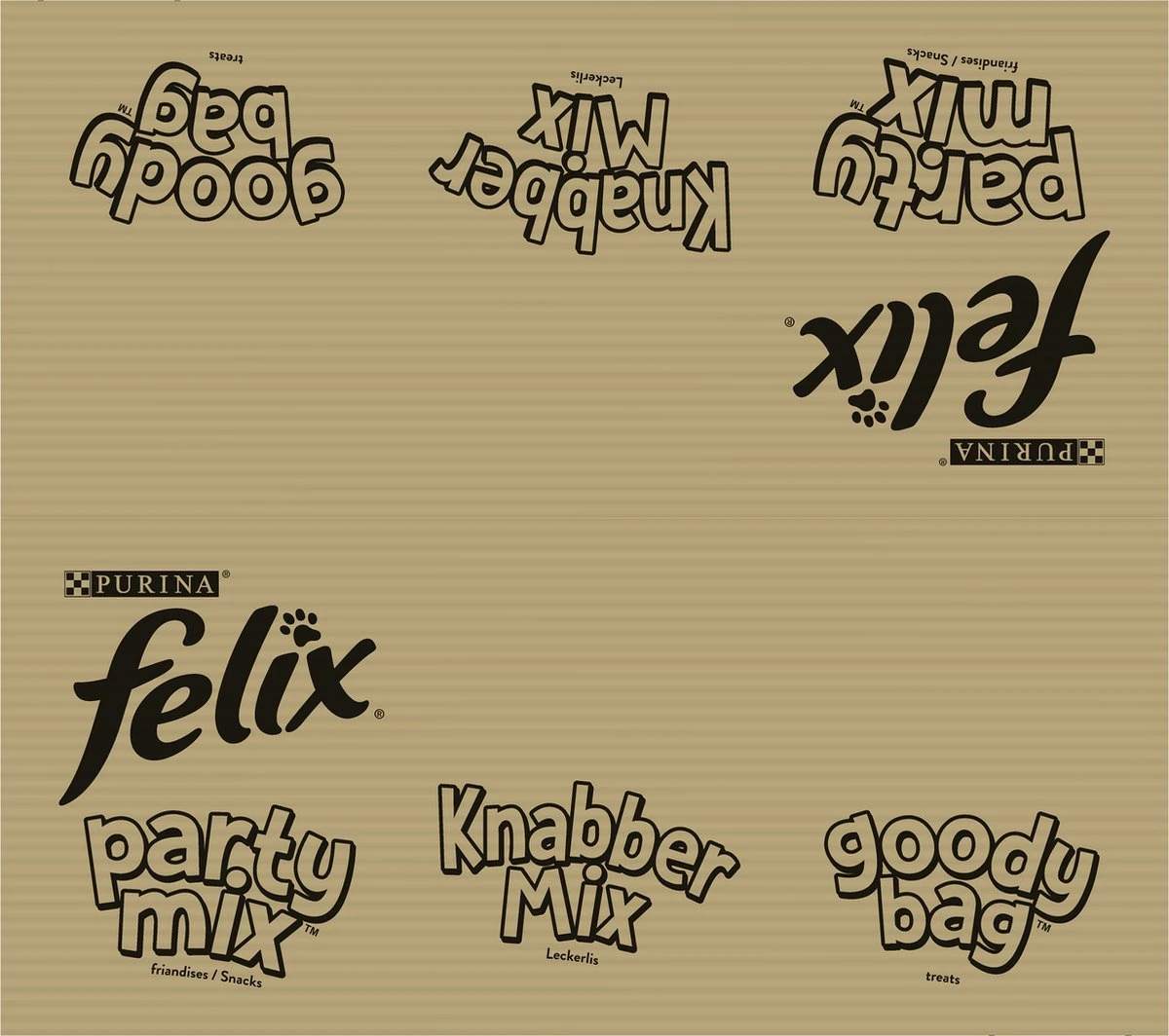 Felix Cat Snacks Party Mix - Kattensnacks Original En Seaside - 16 X 60g 6 Felix Cat Snacks Party Mix - Kattensnacks Original En Seaside - 16 X 60g - Afbeelding 4