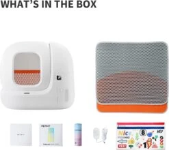 PETKIT® Pura MAX – Automatische Kattenbak – Elektrisch – Kattenbak Zelfreinigend – Bedienen Via De App -Kattenbenodigdheden 1200x1068 3