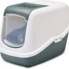 Savic Kattentoilet Nestor Nordic 56x39x38.5 Cm - Kattenbak - Groen&Wit 2 Savic Kattentoilet Nestor Nordic 56x39x38.5 Cm - Kattenbak - Groen&Wit -Kattenbenodigdheden 1200x1079 4