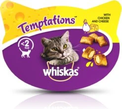 Whiskas Temptations Kattensnacks - Kip En Kaas - 8 X 60 Gr 13 Whiskas Temptations Kattensnacks - Kip En Kaas - 8 X 60 Gr -Kattenbenodigdheden 1200x1080