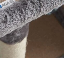 ACAZA Krabpaal, Kattenboom Met Krabbord En Huisjes Voor Meerdere Katten, Lichtgrijs 15 ACAZA Krabpaal, Kattenboom Met Krabbord En Huisjes Voor Meerdere Katten, Lichtgrijs -Kattenbenodigdheden 1200x1081