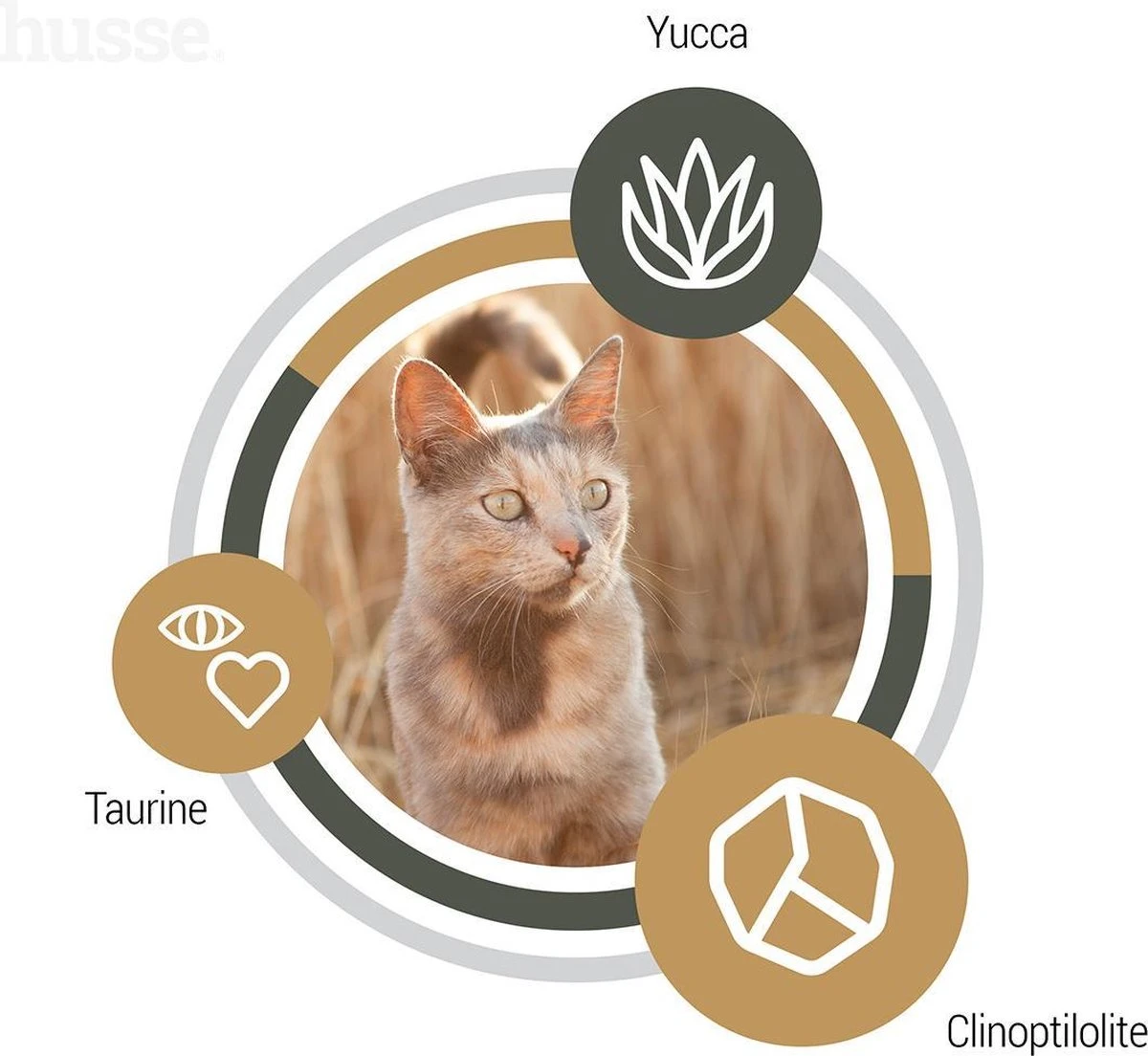 Husse Exclusive Lam & Rijst - Kattenvoer - 7 Kg 7 Husse Exclusive Lam & Rijst - Kattenvoer - 7 Kg - Afbeelding 5